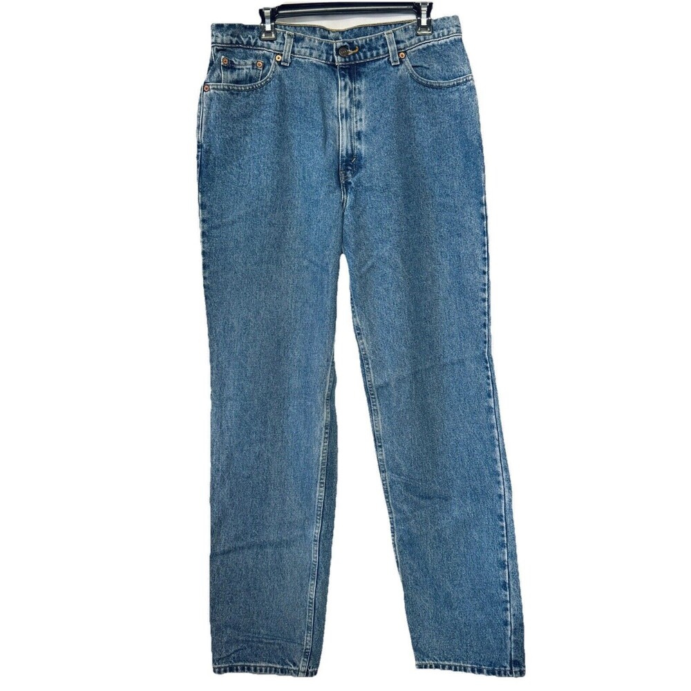 Vintage Levi's 512 16 Long Straight Leg Slim Fit Jeans New w Tags Y2K Hi Rise
